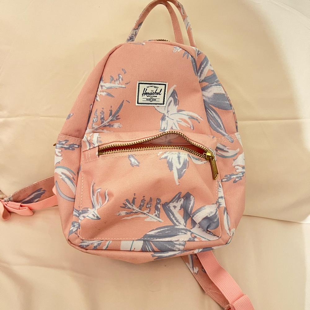 Herschel Supply Company Pink Floral Backpack